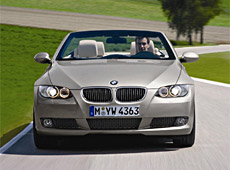 Кабриолет BMW 3 Series 2007 спереди