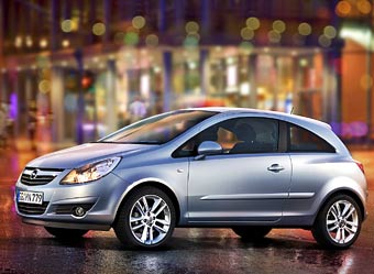 Трехдверный Opel Corsa – дизайн кузова