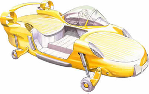 Летающий автомобиль CITYHAWK