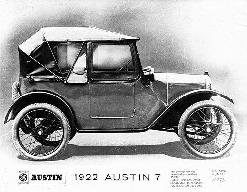 Austin Seven Chummy 1922