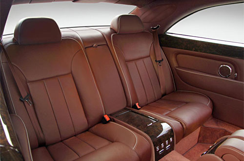 Задний ряд сидений Bentley Brooklands