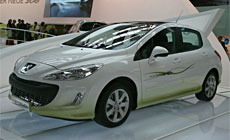 Peugeot 308 HybridHDi Demonstrator