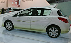 Peugeot 308 HybridHDi Demonstrator