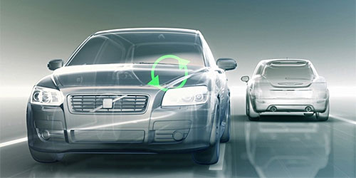 Volvo Collision Avoidance by Auto Steering