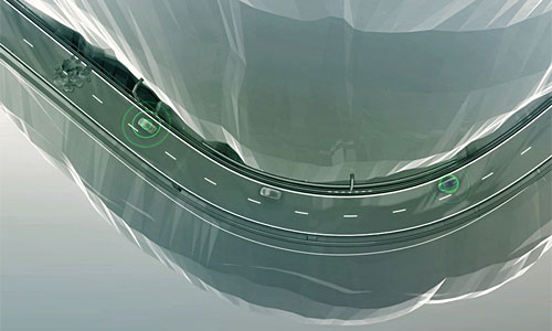 Volvo Vehicle to Vehicle Communication