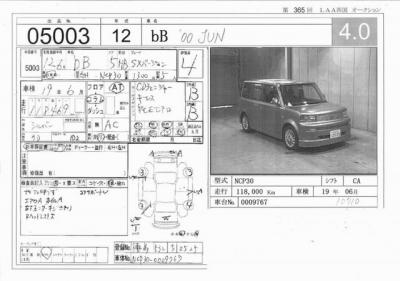 Toyota bB   2000