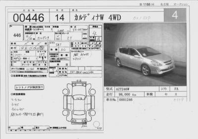 Toyota Caldina   2002